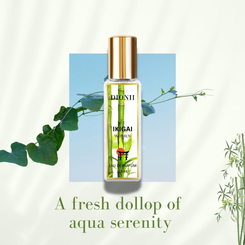 Dionii JAPAN EDIT Eau De Parfum Gift Set for Women | Around The World Collection Perfume Set | Long Lasting Fragrance (4 x 20ml Each)