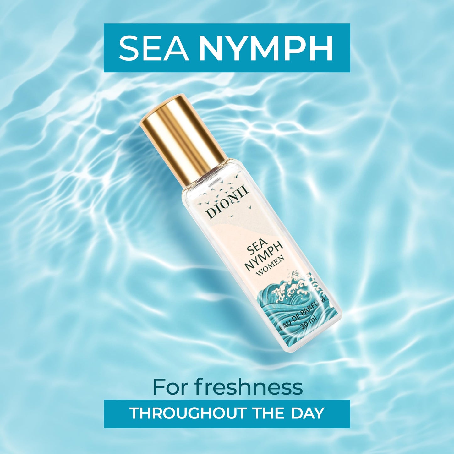 Dionii Eau De Parfum Gift Set for Women | BLOSSOMS, WILD FIRE, SEA NYMPH, DAMSEL Perfume Set | Long Lasting Fragrance (4 x 20ml Each)